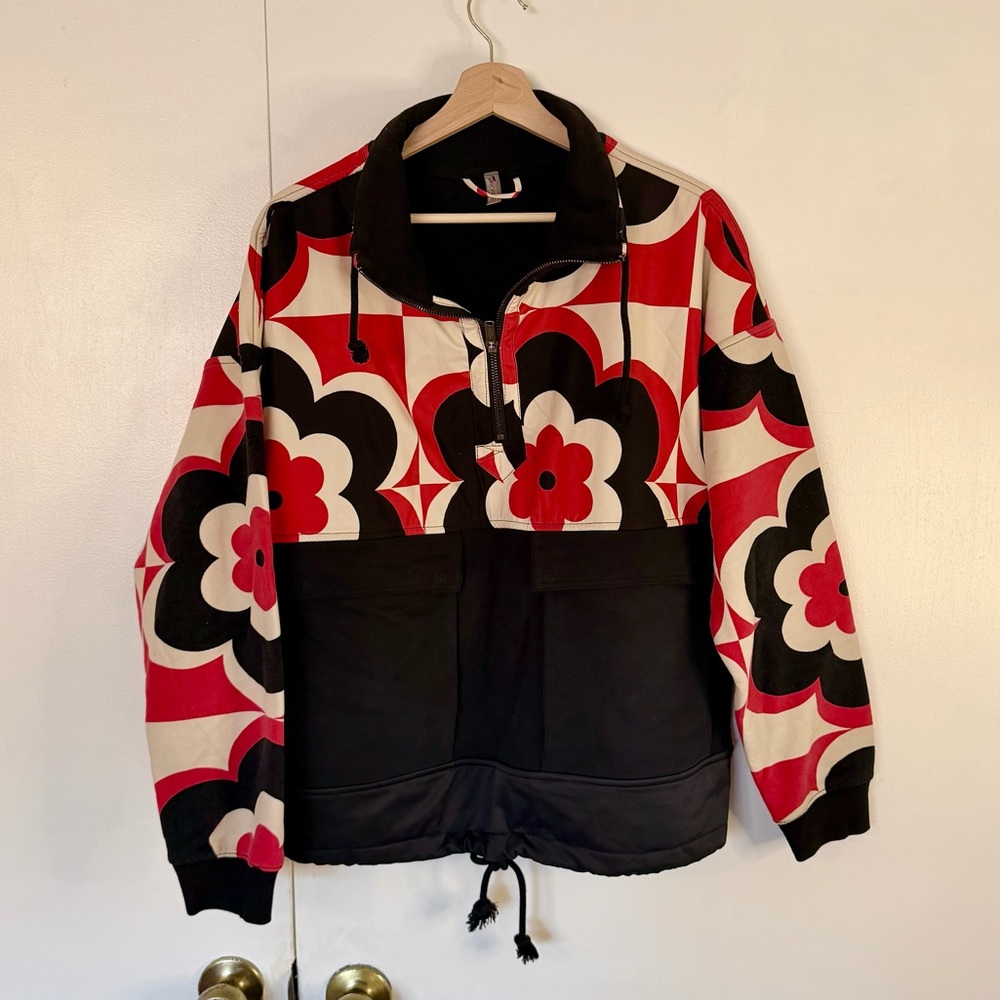 Free people daybreak sweat half zip jacket - Picture 5 of 7